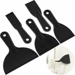 Lot De 12 Couteaux à Mastic, Spatule En Plastique, Outils De Grattoir à Peinture Pour Décalcomanies, Papier Peint, Chariots à Pâtisserie 1,5/2/3/ 4/ 6/ 8 Pouces -Pas Cher Pro Bricoleur Magasin 94637726 5