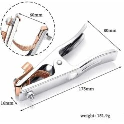 Pince De Masse - Pince De Soudure Pour Poste à Souder - Longueur : 175 Mm -Pas Cher Pro Bricoleur Magasin 94671995 3