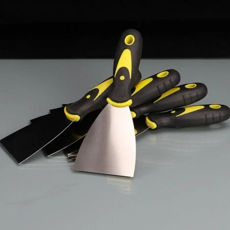 Couteau à Mastic Bicolore En Acier Inoxydable Couteau à Pelle Couteau à Mastic Propre Grattoir Couteau à Truelle (ensemble De 8 Pièces) 3 Couteau à Mastic Bicolore En Acier Inoxydable Couteau à Pelle Couteau à Mastic Propre Grattoir Couteau à Truelle (ensemble De 8 Pièces) – Image 3