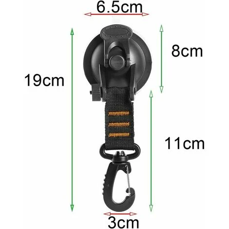 4pcs Ancre à Ventouse, Ventouses D'ancrage, Ancre à Ventouse Robuste Avec Fixation Du Crochet D'Arrimage, Crochet De Fixation De Ventouse Auvent à Ventouse Pour Voiture Bateau Camping Tente Bagage 5 4pcs Ancre à Ventouse, Ventouses D'ancrage, Ancre à Ventouse Robuste Avec Fixation Du Crochet D'Arrimage, Crochet De Fixation De Ventouse Auvent à Ventouse Pour Voiture Bateau Camping Tente Bagage – Image 5