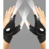 Gants De Lampe De Poche LED, Cadeaux Pour Homme, Lui, Papa, Petit Ami, Gadget Cool, Lumières Mains Libres Pour Camping, Pêche, Réparation, Fête Des Pères, Noël, Anniversaire, Noir, 1 Paire