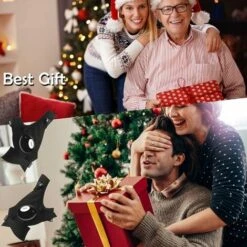 Gants De Lampe De Poche LED, Cadeaux Pour Homme, Lui, Papa, Petit Ami, Gadget Cool, Lumières Mains Libres Pour Camping, Pêche, Réparation, Fête Des Pères, Noël, Anniversaire, Noir, 1 Paire -Pas Cher Pro Bricoleur Magasin 95740660 4