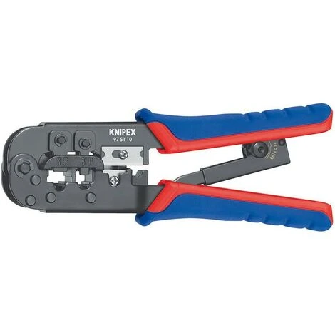 Pince à Sertir RJ 11/12/45 Knipex, 190 1 Pince à Sertir RJ 11/12/45 Knipex, 190