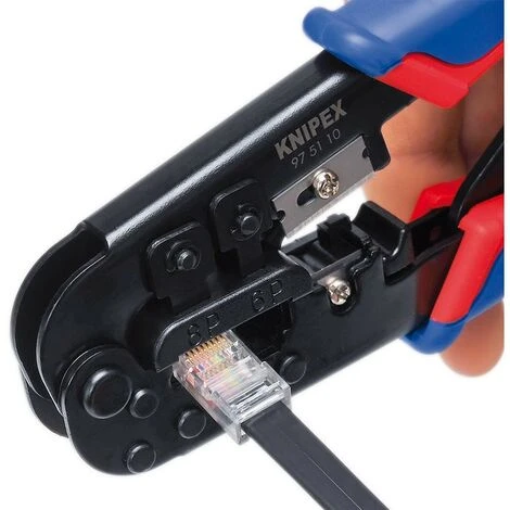 Pince à Sertir RJ 11/12/45 Knipex, 190 2 Pince à Sertir RJ 11/12/45 Knipex, 190 – Image 2