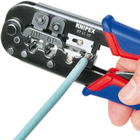 Pince à Sertir RJ 11/12/45 Knipex, 190 3 Pince à Sertir RJ 11/12/45 Knipex, 190 – Image 3