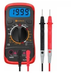 Multimètre Numérique Pour Test De Tension Ohm AC/DC Avec étroéclairage LCD Kit