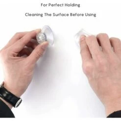 20 X Ventouse/Ventouses Avec Filetage Et écrous Moletés Ø 45 Mm, Transparentes, Pour Voiture, Camping, Vitre, Pare-Solei -Pas Cher Pro Bricoleur Magasin 95823603 4