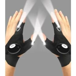 Gants De Lampe De Poche à LED, Gadgets Sympas Pour Le Camping, La Pêche Et La Réparation, Lampes Portables -Pas Cher Pro Bricoleur Magasin 96358607 3