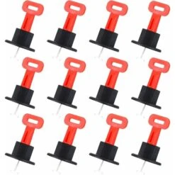 50Pcs Planchers Murs Réutilisables Positionnement Kits De Régulateur De Nivellement Position Du Levier Bâtiment Levage De Carreaux Et Outils Systèmes De Plancher De Type T H231