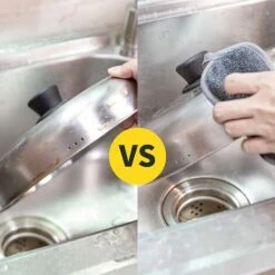 éponges Vaisselle Lavable, 6 Tampons Grattants Non Rayants Double Face La Cuisine Antibactérienne En Microfibre éponge Nettoie Efficacement Toutes Les Surfaces. Idéale Pour Plaques, Poêles. -Pas Cher Pro Bricoleur Magasin 97254933 3