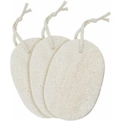 Éponges Luffa De Cuisine,Éponge Naturelle En Luffa-3 Eponges,12 8.8cm,Biodégradable Avec Cordon D'accrochage,pour Cuisine,salle De Bain H649