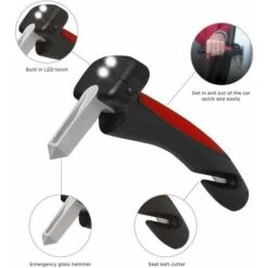 Marteaux De Sécurité Pour Voitures, Marteaux D'évacuation Pour Voies D'évacuation, Mains Courantes De Sécurité -Pas Cher Pro Bricoleur Magasin 97744870 5