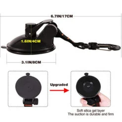 Ancre à Ventouse Robuste, Lot De 4 Ventouses Solides Pour Auvent De Voiture, Bateau, Camping, Salle De Bain, Animal De Compagnie. -Pas Cher Pro Bricoleur Magasin 97828300 5