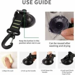 Lot De 4 Ventouses D'ancrage Avec Fixation à Ventouse Pour Voiture, Camping, Bâche, Accessoire Ventouse Multifonction Pour Tentes Comme Auvent Latéral De Voiture -Pas Cher Pro Bricoleur Magasin 97839043 3