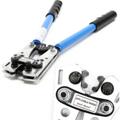 Pince à Sertir Outil De Sertissage 6-50 Mm² Cosse De Câble Avec Poignées Antidérapantes Sertisseuse