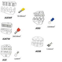 Pince à Sertir 5 En 1, Pince Électricien, Pince à Cliquet - Pince à Becs, Pince De Sertissage, Pince à Dénuder -Pas Cher Pro Bricoleur Magasin 98415499 4