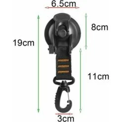 4pcs Ancre à Ventouse, Ventouses D'ancrage, Ancre à Ventouse Robuste Avec Fixation Du Crochet D'Arrimage, Crochet De Fixation De Ventouse Auvent à Ventouse Pour Voiture Bateau Camping Tente Bagage 9 4pcs Ancre à Ventouse, Ventouses D'ancrage, Ancre à Ventouse Robuste Avec Fixation Du Crochet D'Arrimage, Crochet De Fixation De Ventouse Auvent à Ventouse Pour Voiture Bateau Camping Tente Bagage -Pas Cher Pro Bricoleur Magasin 98651164 5