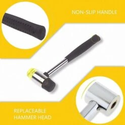 Marteau En Caoutchouc, Maillet En Caoutchouc Avec Double Face Outil Pour Projets De Bricolage, Artisanat, Ébéniste 7 Marteau En Caoutchouc, Maillet En Caoutchouc Avec Double Face Outil Pour Projets De Bricolage, Artisanat, Ébéniste -Pas Cher Pro Bricoleur Magasin 98980549 3