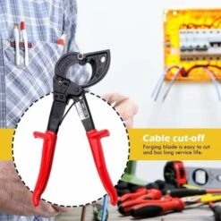 TRIO Coupe-câble à Cliquet HS 325A - Pour Couper Jusqu'à 240 Mm² - Pour Aluminium Et Cuivre(1 Article) 6 TRIO Coupe-câble à Cliquet HS 325A - Pour Couper Jusqu'à 240 Mm² - Pour Aluminium Et Cuivre(1 Article) -Pas Cher Pro Bricoleur Magasin 99373719 2
