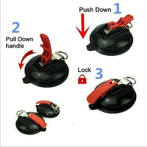 Lot De 4 Ventouses De Voiture Avec 8 Crochets De Fixation En S, Multi-fonction Ventouses, Outil D'ancrage Pour Voiture, Bâches De Bagages, Tendeurs De Voiture 2 Lot De 4 Ventouses De Voiture Avec 8 Crochets De Fixation En S, Multi-fonction Ventouses, Outil D'ancrage Pour Voiture, Bâches De Bagages, Tendeurs De Voiture – Image 2